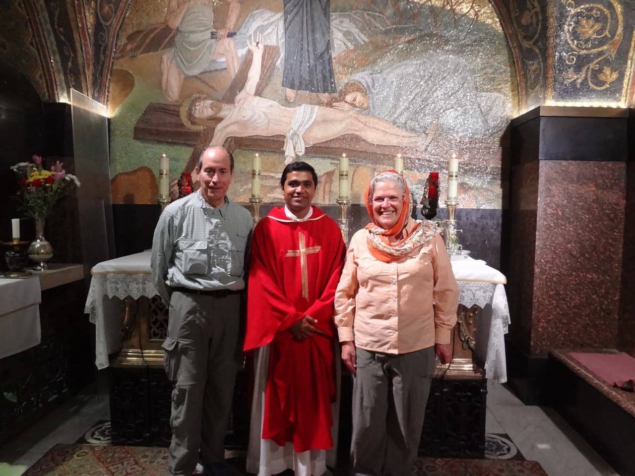 Mass at Holy Sepulchre